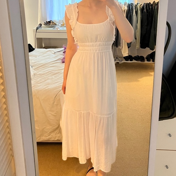 Ruffle Textured Maxi Dress - Picture 7 of 10